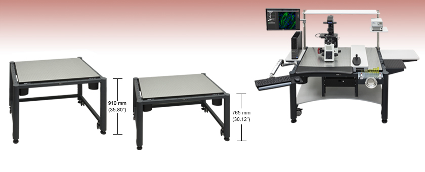 ScienceDesk™ワークステーション、750 mm x 900 mmブレッドボード用