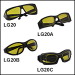 レーザ保護眼鏡、可視光透過率45%