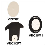 蛍光アライメントディスク、UV/可視(VIS)光用、300～540 nm