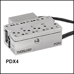 12 mm Linear Stage with Piezoelectric Inertia Drive and Optical Encoder