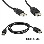 USB 2.0ケーブル、Type-Aオス-Type-Aメス