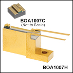 偏光依存型半導体光増幅器(BOA)チップ