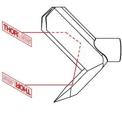 Replicated Retroreflector Schematic