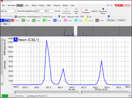 CCT GUI Split View Screen