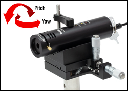 Micrometer Pitch Yaw Platform