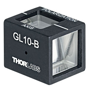 GL10-B - Mounted Glan-Laser Polarizer, Ø10 mm CA, AR Coating: 650 - 1050 nm