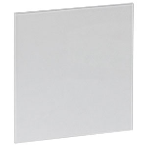 DG100X100-600 - 100 mm x 100 mm N-BK7 Ground Glass Diffuser, 600 Grit