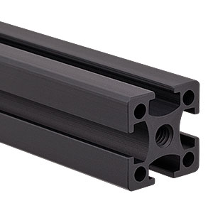 XE25L09 - 25 mmコンストラクションレール、長さ9インチ、1/4in-20タップ穴(インチ規格)