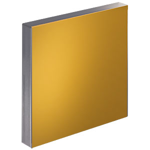 PFSQ20-03-M01 - 2in x 2in Protected Gold Mirror
