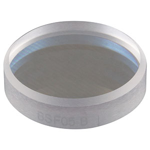 BSF05-B - Ø1/2in UVFS Beam Sampler for Beam Pick-Off, ARC: 650-1050 nm, 3 mm Thick