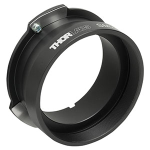 SM2A18 - Nikon製Eclipse Tiまたは正立顕微鏡落射照明モジュール用バヨネットマウントアダプタ、SM2内ネジ付き