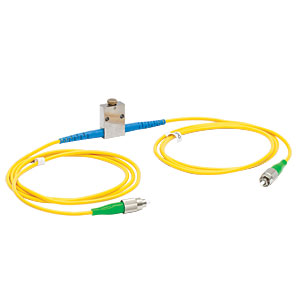 VOA630-APC - SM Variable Attenuator, 630 nm, 50 dB, In-Line, FC/APC Connectors