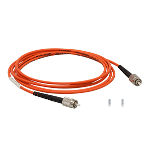 M72L02 - Ø200 µm, 0.39 NA, Low OH, FC/PC-FC/PC Fiber Patch Cable, 2 m Long