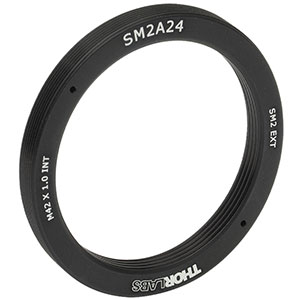 SM2A24 - ネジ変換アダプタ、SM2外ネジ＆M42 x 1.0内ネジ