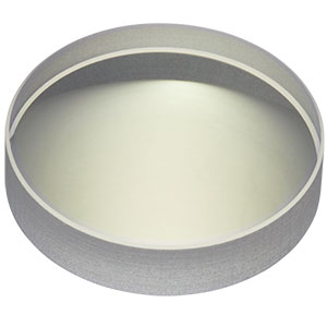 LC4513-C - Ø1in, f = -75 mm, UV Fused Silica Plano-Concave Lens, ARC: 1050 - 1700 nm