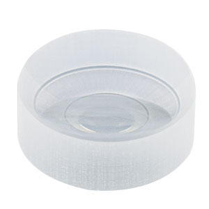 LD4931-UV - f = -25.1 mm, Ø1in UV Fused Silica Bi-Concave Lens, AR Coating: 245 - 400 nm 