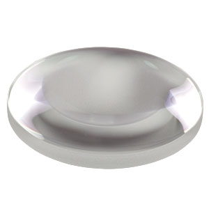 LB1901-A - N-BK7 Bi-Convex Lens, Ø1in, f = 75.0 mm, ARC: 350 - 700 nm