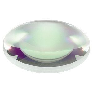 LB1027-C - N-BK7 Bi-Convex Lens, Ø1in, f = 40.0 mm, ARC: 1050 - 1700 nm