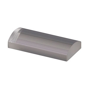 LJ1636L2-A - f = 15.00 mm, H = 10.00 mm, L = 20.0 mm, N-BK7 Plano-Convex Cylindrical Lens, Antireflection Coating: 350-700 nm