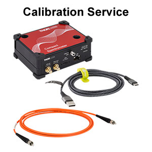 CAL-CCT - Wavelength Calibration and Amplitude Correction Service for CCT Series Compact Spectrometers