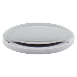 LB4265-A - f = 150 mm, Ø1in UV Fused Silica Bi-Convex Lens, AR Coating: 350 - 700 nm