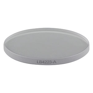 LB4223-A - f = 750 mm, Ø1in UV Fused Silica Bi-Convex Lens, AR Coating: 350 - 700 nm