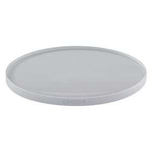 LB4293-A - f = 1000 mm, Ø2in UV Fused Silica Bi-Convex Lens, AR Coating: 350 - 700 nm