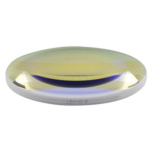 LB4140-B - f = 150 mm, Ø2in UV Fused Silica Bi-Convex Lens, AR Coating: 650 - 1050 nm