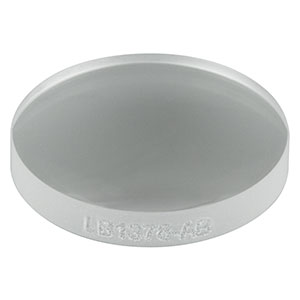 LB1378-AB - N-BK7 Bi-Convex Lens, Ø1/2in, f = 40 mm, AR Coated: 400 - 1100 nm