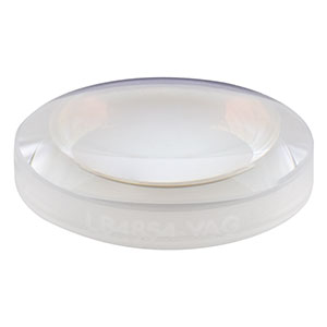 LB4854-YAG - f = 20 mm, Ø1/2in UV Fused Silica Bi-Convex Lens, 532 / 1064 nm V-Coat