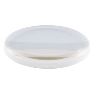 LB4265-YAG - f = 150 mm, Ø1in UV Fused Silica Bi-Convex Lens, 532 / 1064 nm V-Coat