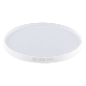LB4223-YAG - f = 750 mm, Ø1in UV Fused Silica Bi-Convex Lens, 532 / 1064 nm V-Coat