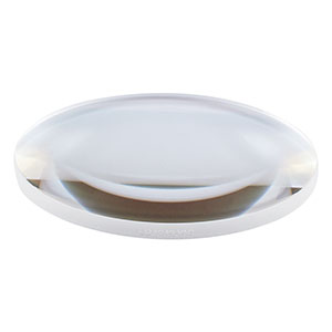 LB4842-YAG - f = 200 mm, Ø2in UV Fused Silica Bi-Convex Lens, 532 / 1064 nm V-Coat