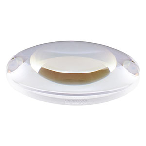 LB4592-YAG - f = 60 mm, Ø2in UV Fused Silica Bi-Convex Lens, 532 / 1064 nm V-Coat