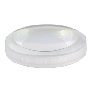 LB4854-1064 - f = 20 mm, Ø1/2in UV Fused Silica Bi-Convex Lens, 1064 nm V-Coat