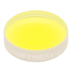 DMLP463T - Ø1/2in Longpass Dichroic Mirror, 463 nm Cut-On