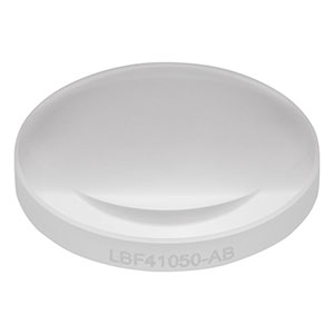 LBF41050-AB - UVFS Best Form Lens, Ø1in, f = 50.0 mm, AR Coating: 400 - 1100 nm