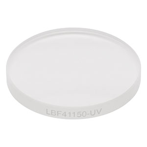 LBF41150-UV - UVFS Best Form Lens, Ø1in, f = 150.0 mm, AR Coating: 245 - 400 nm