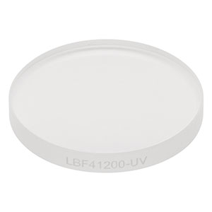 LBF41200-UV - UVFS Best Form Lens, Ø1in, f = 200.0 mm, AR Coating: 245 - 400 nm