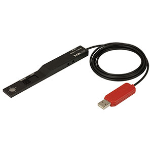 PM16-130 - USBパワーメータ、薄型フォトダイオードセンサ付き、Si、400～1100 nm、500 mW Max