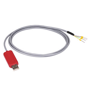 CABRU15 - USB A - シリアルフライングリードアダプターケーブル、長さ1.5 m