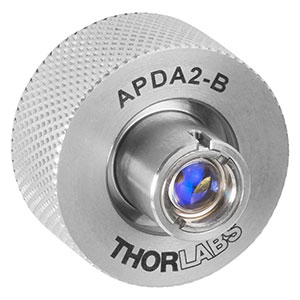 APDA2-B - FC/APC Avalanche Photodetector Fiber Connector Adapter, AR Coating: 600 - 1050 nm