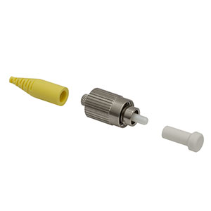 30126C9 - FC/PC Single Mode Connector, Ø126 µm Bore, Ceramic Ferrule, Ø900 µm Boot