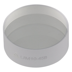 UM10-45B - Ø1in Low-GDD Ultrafast Mirror, 970 nm - 1150 nm, 45° AOI