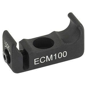 ECM100 - アルミニウム製サイドクランプ、幅25.4 mmの小型デバイス筐体用