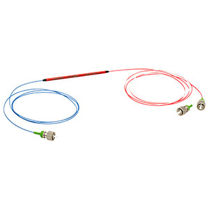 PFC1064HA - PM to SM Fused Fiber Polarization Combiner, 1064 ± 15 nm, FC/APC