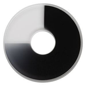 NDC-25C-4-A - Unmounted Continuously Variable ND Filter, Ø25 mm, OD: 0.04 - 4.0, ARC: 350 - 700 nm