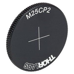 M25CP2 - M25 x 0.75外ネジ付きキャップ、対物レンズポート用