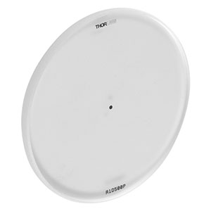 R1D500P - Ø25.4 mm Positive Obstruction Target, Soda Lime Glass, Ø500 µm Target