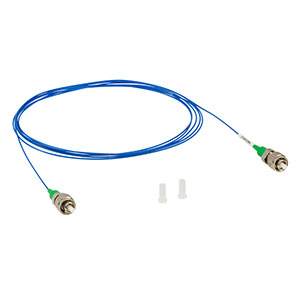 P3-980PMY-2 - PM Patch Cable, PANDA, 980 nm, Ø900 μm Jacket, FC/APC, 2 m Long